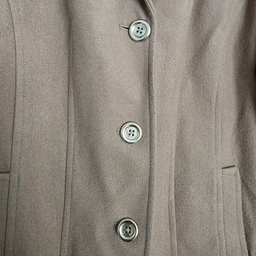 Michael Kors Belted Camel Wool Blend Coat XL - Picture 6 of 10